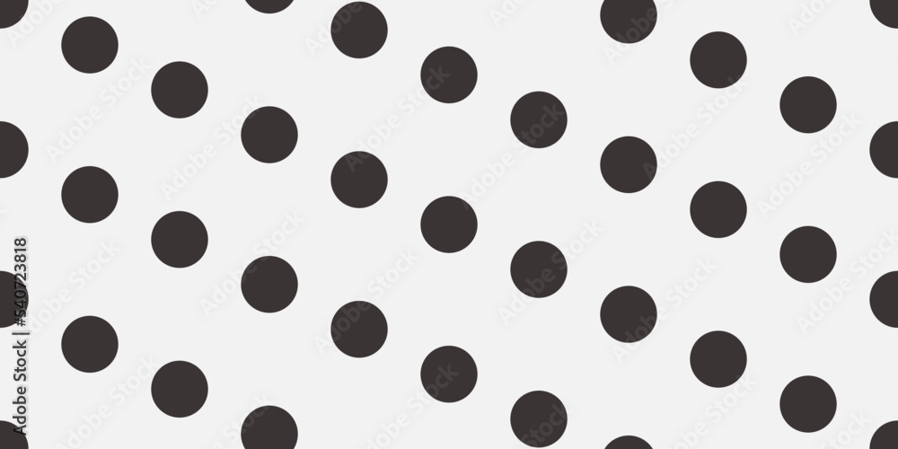 Poster The diagonal dots alternate in the pattern. Vector print for seamless surfaces.
