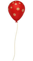 flower pattern balloon