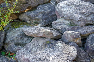 stones processed from nature