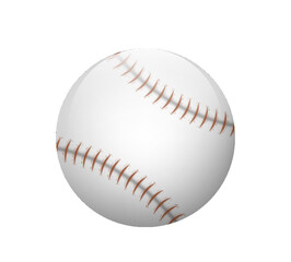 Baseball ball, sports accessory with stitches, equipment for playing game, championship