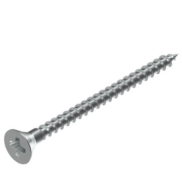 3d rendering illustration of a cross head screw