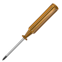 3d rendering illustration of a cross screwdriver