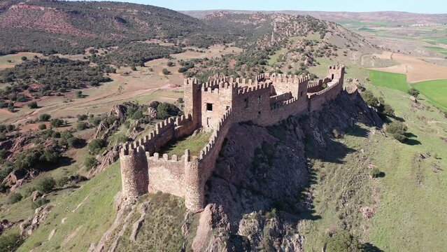 Castle of Riba de Santiuste is a castle of moorish origin located in Guadalajara province, Spain.