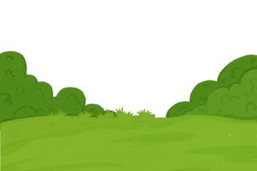 Obraz premium fields and green hills