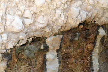 Texture of large stones and mountain rocks.
