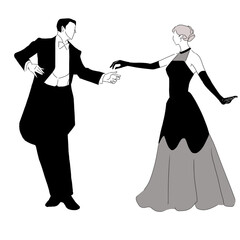 ダンスの申し出