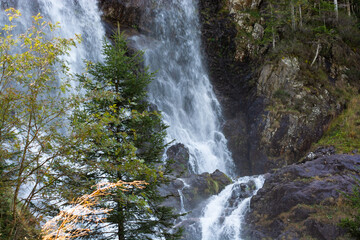 The Ars waterfall is a natural waterfall in the in the Ariège department in France