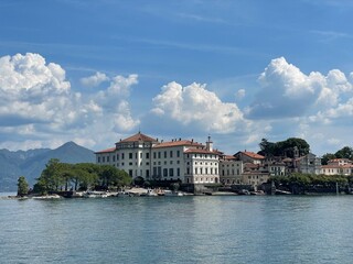 Fototapeta na wymiar Lago Maggiore, Isole Borromee - Isola Bella
