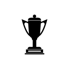 trophy symbol flat icon