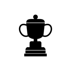 trophy symbol flat icon
