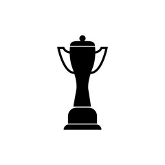 trophy symbol flat icon