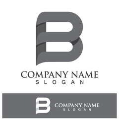 Creative B letter logo design