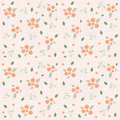 Fototapeta na wymiar Abstract Floral Seamless Pattern, Flower Designs, Colorful Backround Pattern, Fabric Texture, Commercial Use