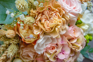 Bouquet mari&eacute;e