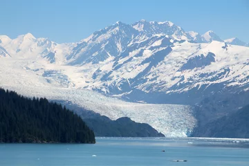 Foto auf Acrylglas Yale Glacier is a large tidewater glacier in the Alaska's Prince William Sound © bummi100