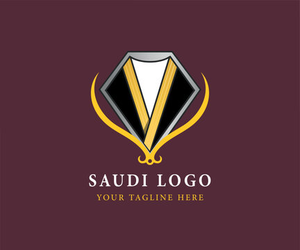 Saudi Arabia Logo Design. Creative Bisht Logo