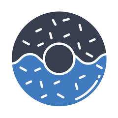 Fototapeta premium Donuts Png Format With Transparent Background