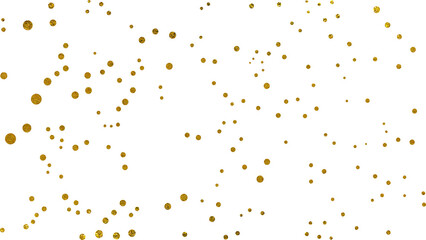 Gold glitter dots © NightTampa