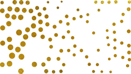 Gold glitter dots © NightTampa