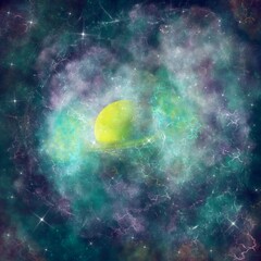 Obraz na płótnie Canvas Galaxy space Cosmos background 