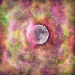 Galaxy space Cosmos background 