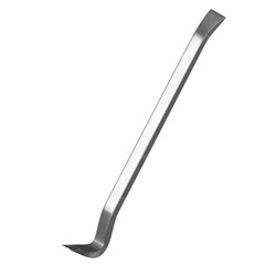 3d rendering illustration of a crowbar