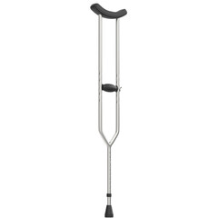 3d rendering illustration of a crutch