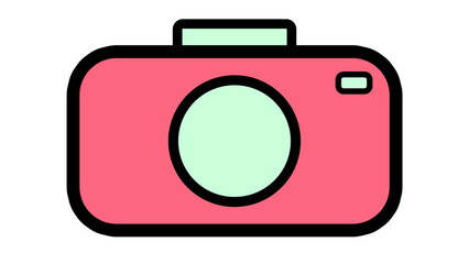 Camera icon vector design digital photography ULTRA HD