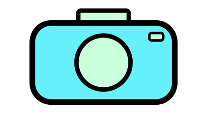 Camera icon vector design digital photography ULTRA HD