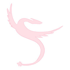 Pink Flying Dragon