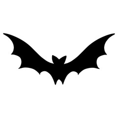 Black Halloween Bat
