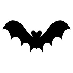 Black Halloween Bat