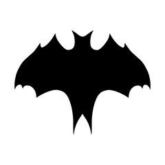 Black Halloween Bat
