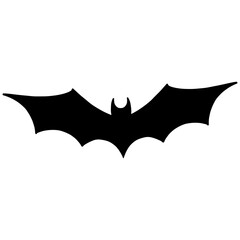 Black Halloween Bat