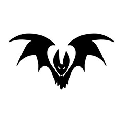 Black Halloween Bat