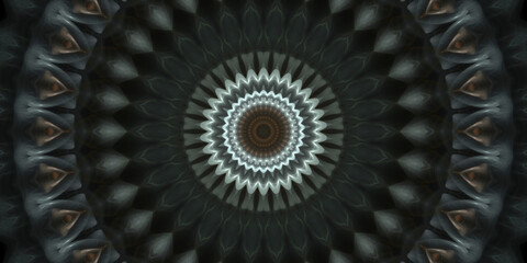 Fraktal Mandala Grafik Hintergrund Motiv f&uuml;r Internet Pr&auml;sentation und Druck