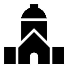 Obraz premium Mosque Vector Icon