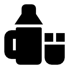 Thermos Vector Icon