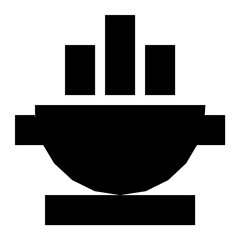 Hot Food Vector Icon