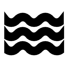 Water Waves Vector Icon