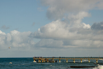 ship in the sea