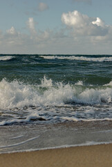 waves on the sea