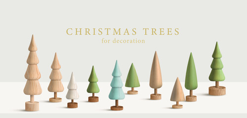 3D Christmas and New Year background. Realistic stage, podium. Banner sale and poster, cover flyer and brochure.