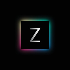 Fototapeta premium glow frame z