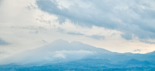 Beautiful and fresh mountain scenery