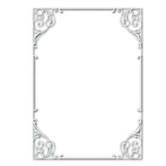 Frame, in the style of an ornament, Vector illustration eps 10, Art.	