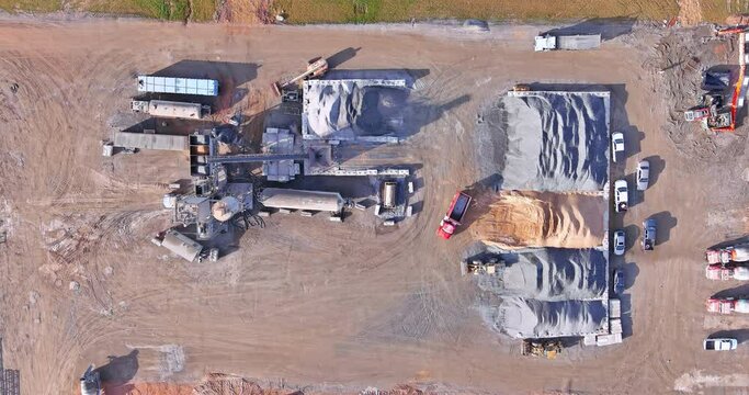 Producing concrete cement mortar concrete plant equipment for construction industry