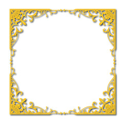 Frame, in the style of an ornament, Vector illustration eps 10, Art.	