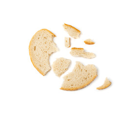 Homemade Sourdough Bread Loaf Slices