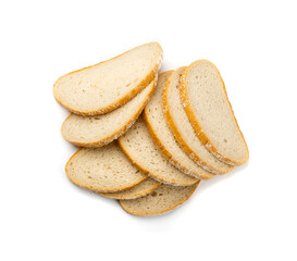 Homemade Sourdough Bread Loaf Slices